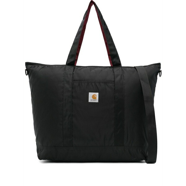 鉄道車両ハート形 メンズ トートバッグ 御徒面子 Alumni tote bag Black