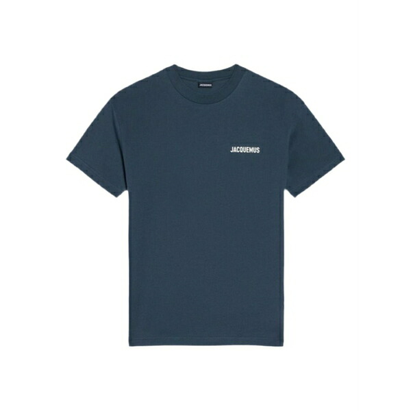 ジャクエムス メンズ プルオーバー トップス Logo t-shirt Blue
