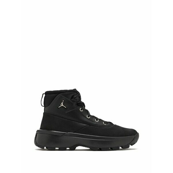 ジョーダン メンズ ブーツ シューズ City logo lace-up boots Black