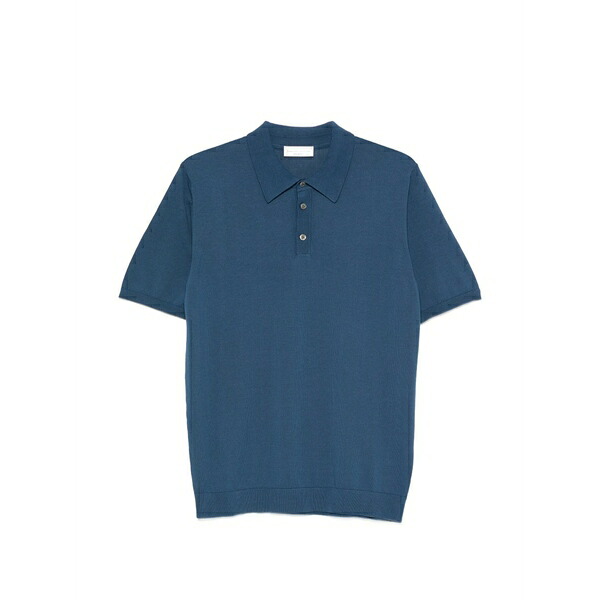 ロベルトコリーナ メンズ ポロシャツ トップス Short-sleeves polo shirt Blue｜asty 41,470円