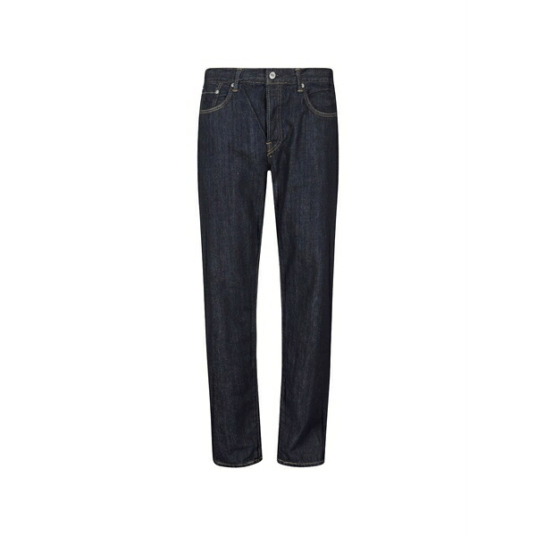 エドウィン メンズ ジーンズズボン下 ボトムス Contrast-stitch jeans Blue