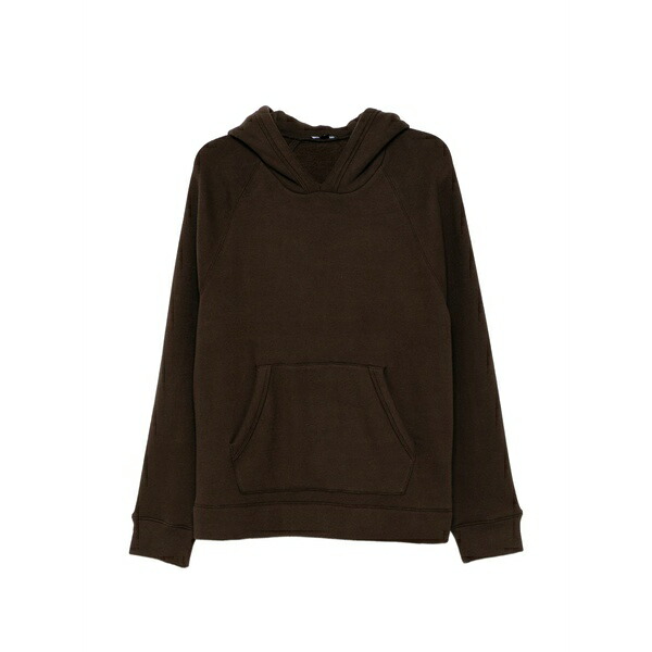 ジェームス 銭入れ メンズ パーカー・スウェットシャツ アウター Raglan-sleeve hoodie Brown