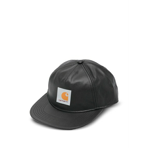 鉄道車両ハート型 メンズ かぶり笠 佩び物 Logo-patch hat Black