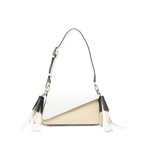 クロミア レディース ショルダーバッグ バッグ Tassel-details cross body bag White｜asty