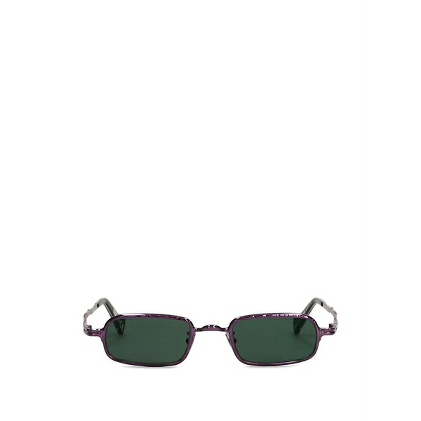 クボラウム メンズ サングラス・アイウェア 付属物 Z18 rectangular-frame sunglasses Purple