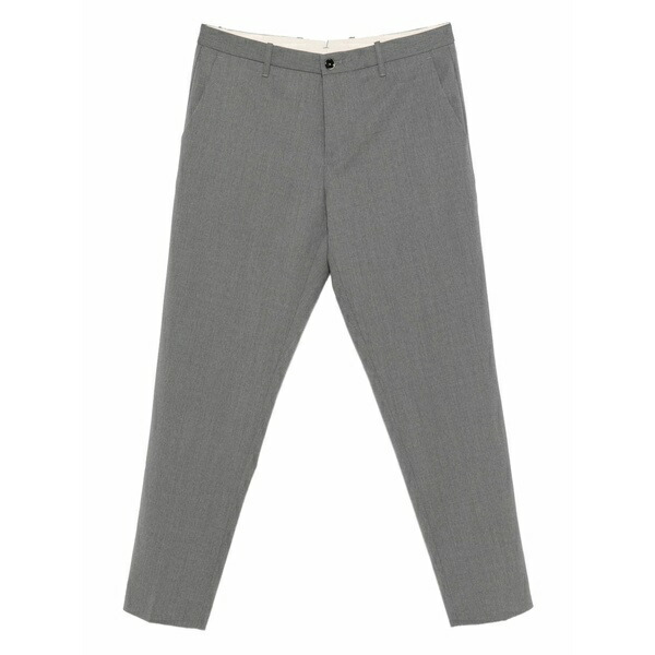 野球クラブ はたご屋 ザ 昼まえ メンズ 心地好いズボン下 ボトムス Flat-front trousers Grey