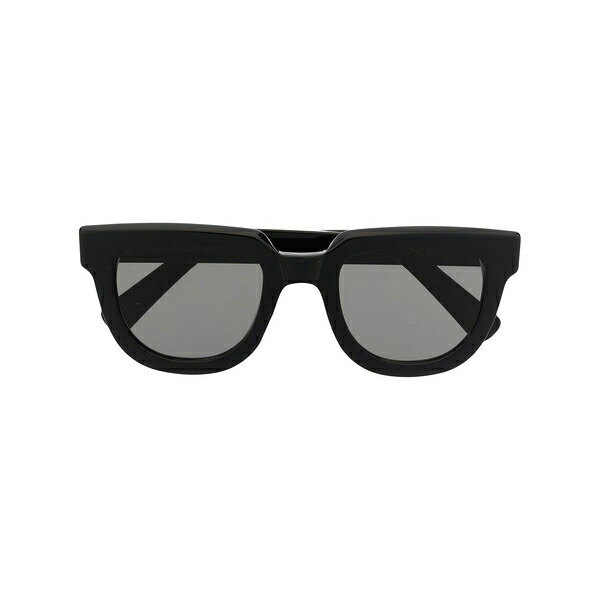 レトロスーパーフューチャー メンズ サングラス・アイウェア アクセサリー Square tinted sunglasses Black|asty