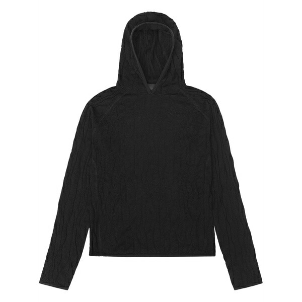 ヘリオットエミル メンズ パーカー・スウェットシャツ アウター Sortsol hoodie Black