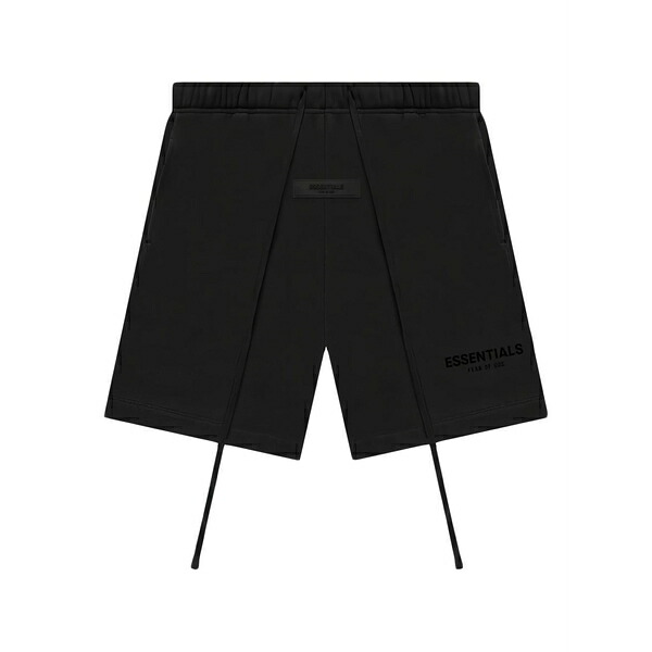 エフオージーエッセンシャルズ メンズ 心地よいズボン下 ボトムス Logo track shorts Black