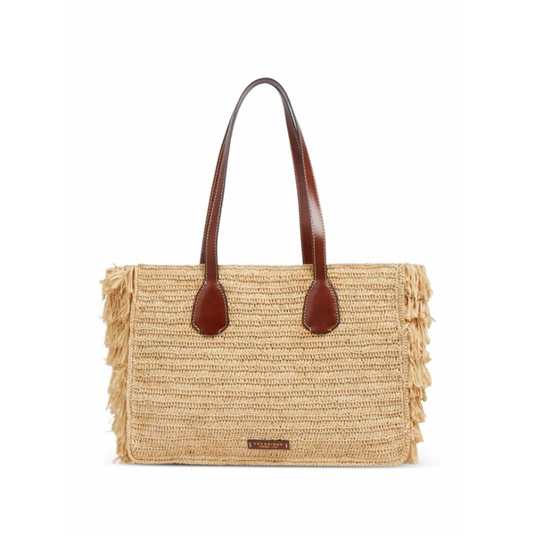 ザ・ブリッジ レディース トートバッグ バッグ Luna fringed tote bag Neutrals|asty