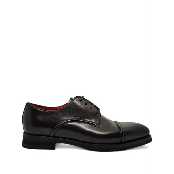 バレット メンズ 御召しものシューズ シューズ Cap-toe derby shoes Black