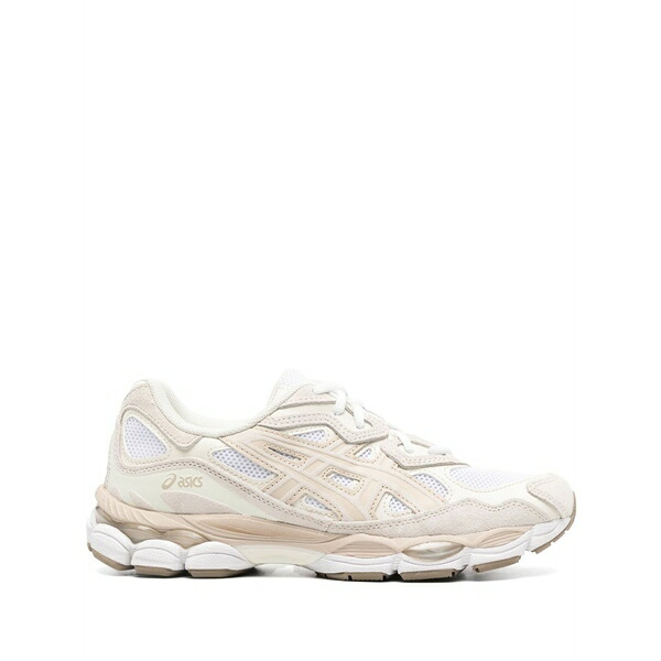 アシックス メンズ スニーカー シューズ Gel-nyc panelled sneakers Neutrals