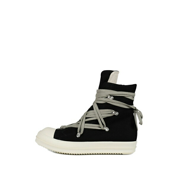 リックオウエンス メンズ スニーカー シューズ Megalace￠ high-top sneakers Black
