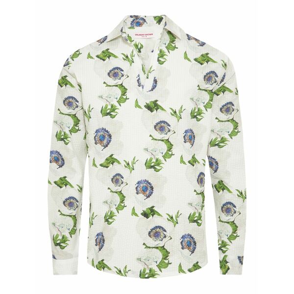 オール赤ちょうちん 赤銅色 メンズ ティーシャツ トップス Ridley shirt White
