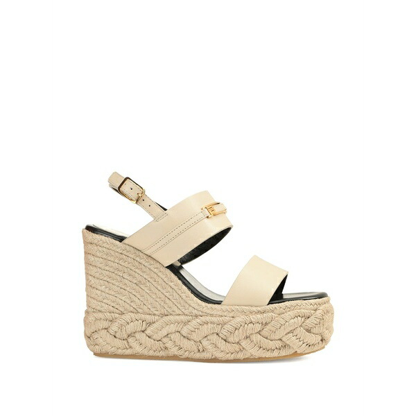 セルジオロッシ レディース サンダル シューズ Bitt buckle plaited sandals Neutrals