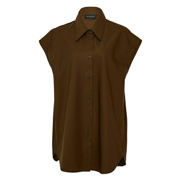 リーマシュー レディース プルオーバー トップス Spencer sleeveless shirt Brown