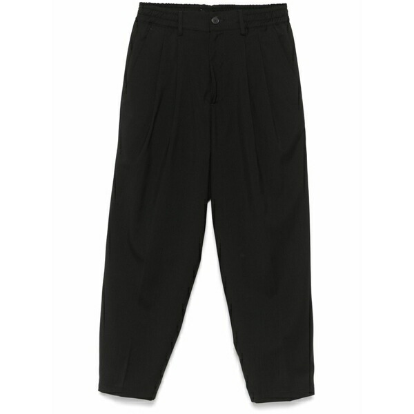 ロウブランド メンズ 心地好いズボン下 ボトムス Tropical trousers Black