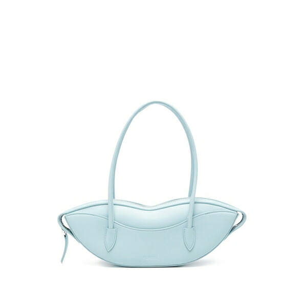 フィオルッチ レディース ショルダーバッグ 御徒面子 Lips-shaped shoulder bag Blue