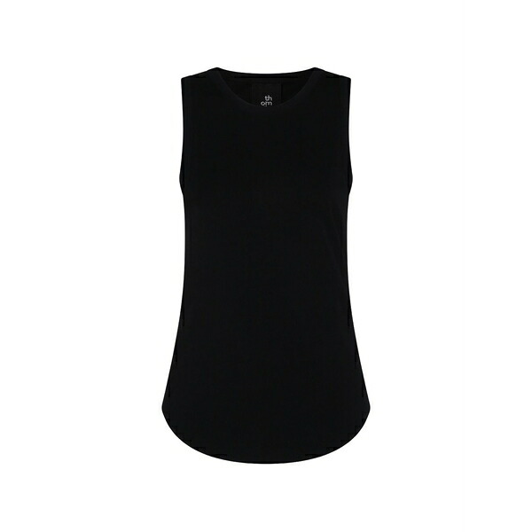 トム・Cr レディース カットソー トップス Sleeveless tank top Black