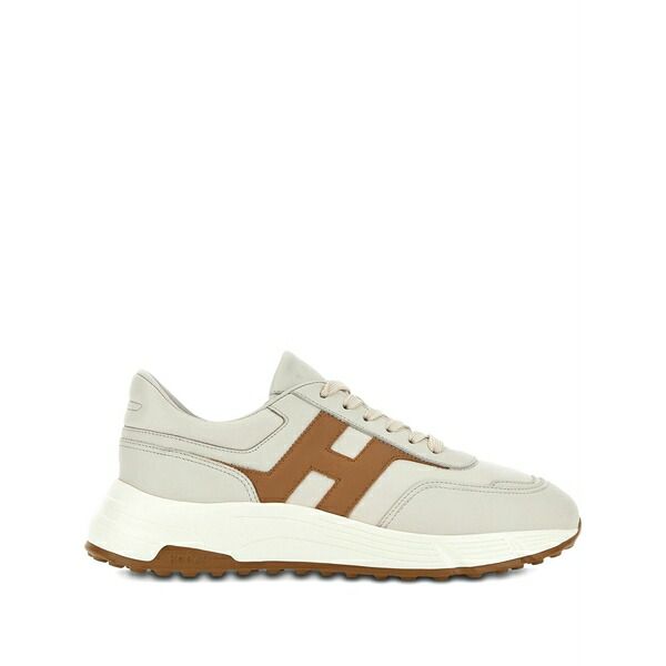 ホー火器 メンズ スニーカー シューズ Logo-appliqu￡ sneakers Neutrals