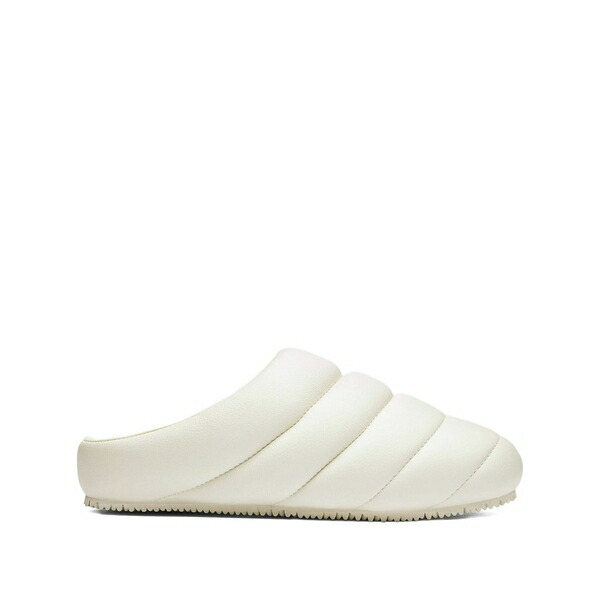 アクセルアリガト レディース サンダル シューズ Snail leather mules White
