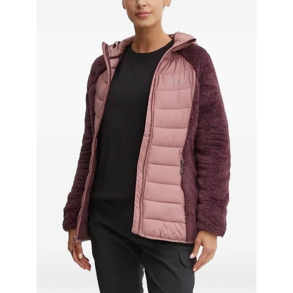 コロンビア レディース 上衣＆上衣 アウター Quilted fleece jacket Pink