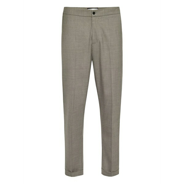 フィリッププレイン メンズ カジュアルパンツ ボトムス Elasticated-waistband cuffed trousers Grey｜asty 70,290円