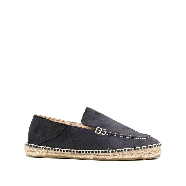 マネビ メンズ サンダル シューズ Hamptons decorative stitching espadrilles Blue