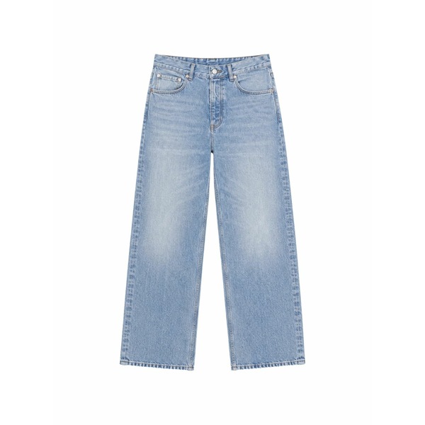 アイコン ジーンズ メンズ ジーンズズボン下 ボトムス Faded straight-leg jeans Blue