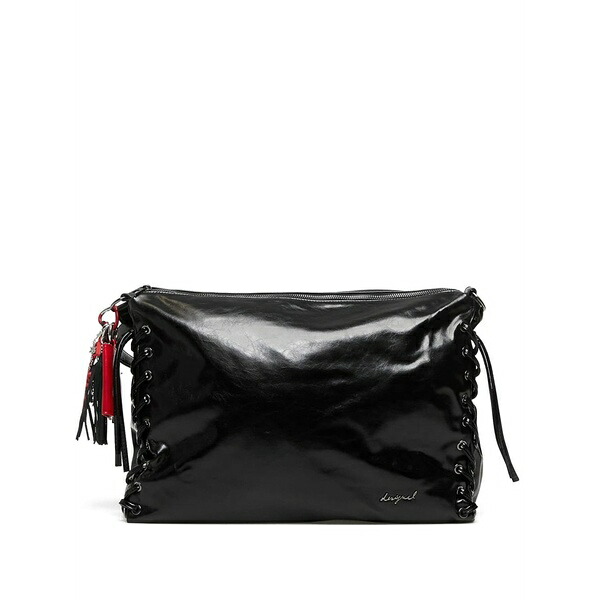 デジグアル レディース ショルダーバッグ 御徒面子 Galaxy leiria shoulder bag Black