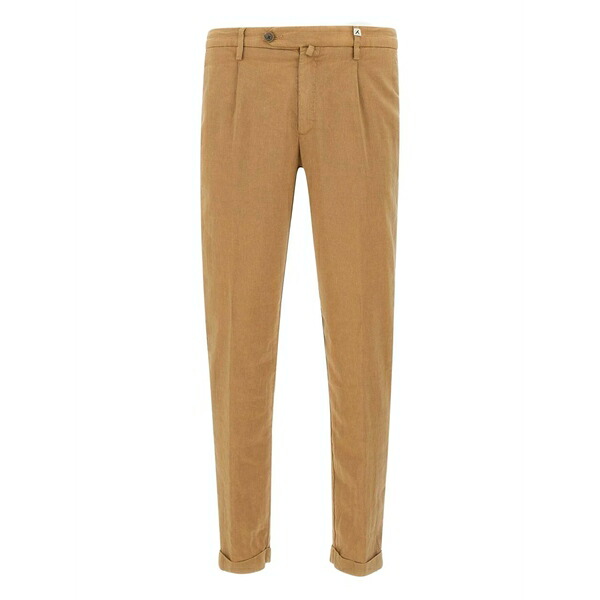 ミース メンズ 心地好いズボン下 ボトムス Zeus-l chino trousers Brown