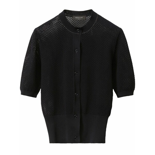 ファビアナ フィリッピ レディース ジレー アウター Bead-detail cardigan Black