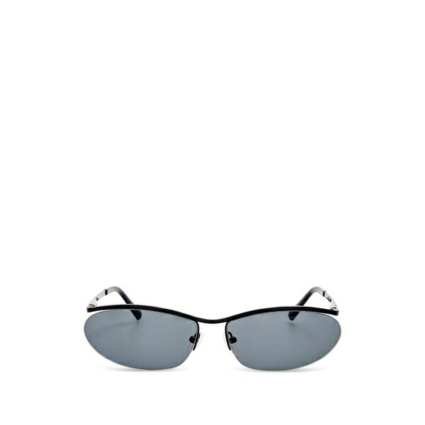 リンダ ファロー レディース サングラス＆アイウェア アクセサリー Oval-frame sunglasses Black｜asty