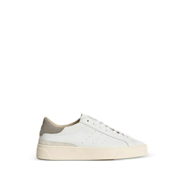 デイト メンズ スニーカー シューズ Sonica perforated sneakers White