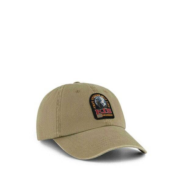パラジャンパーズ メンズ 鳥打ち帽 付属物 Logo-patch baseball cap Neutrals