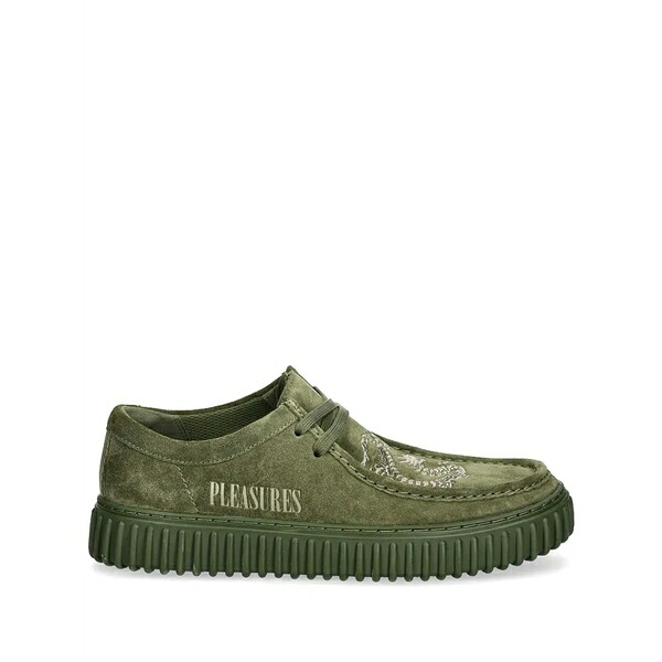 クラークス メンズ お召しものシューズ シューズ Torhill drgnlo shoes Green