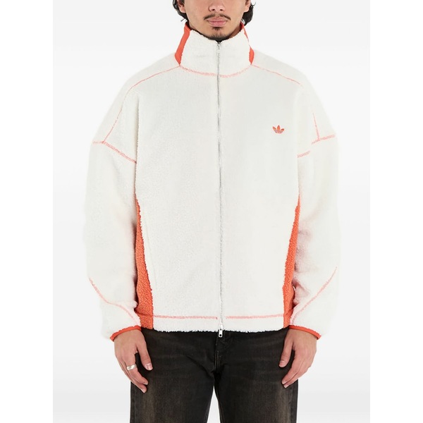 アディダス メンズ 上衣＆上衣 アウター X adams blvd fleece jacket White