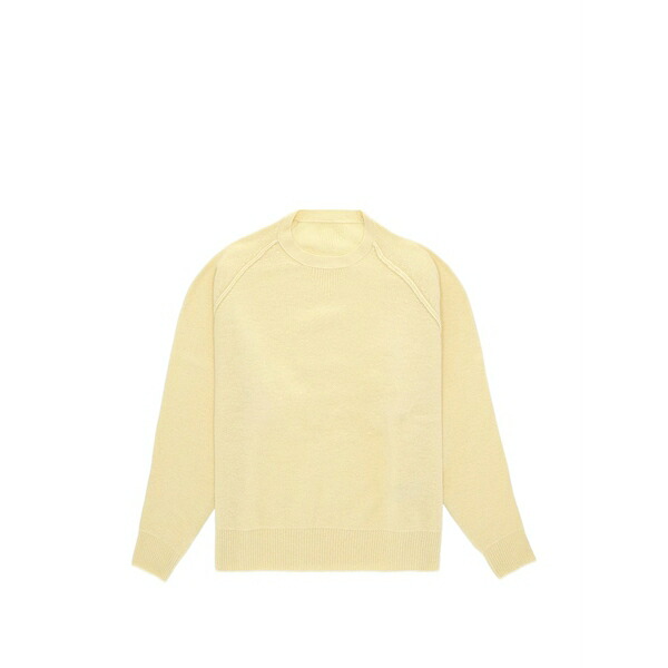 フォルテラ メンズ 編み物\u0026スウェーター アウター Harvard raglan-sleeve sweater Yellow