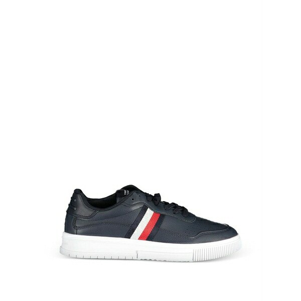 トミー ヒルフィガー メンズ スニーカー シューズ Essential court sneakers Blue