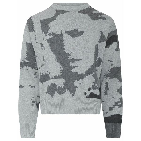 ヘリオットエミル メンズ パーカー・スウェットシャツ アウター Artwork-jacquard sweatshirt Grey