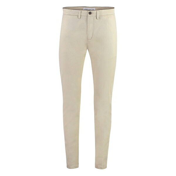 デパートメントファイブ メンズ 心地よいズボン下 ボトムス Mike buttoned-pocket chino trousers Neutrals