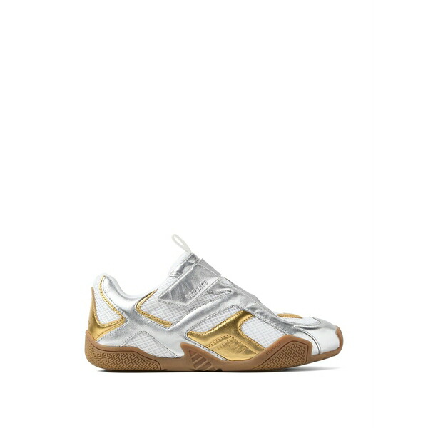 ヴェルサーチ レディース スニーカー シューズ Galaxia metallic sneakers Silver