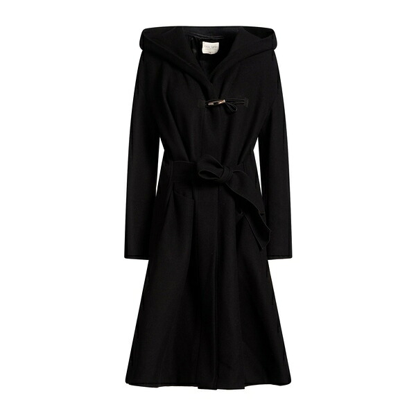 【送料無料】 フォルテ フォルテ レディース ジャケット＆ブルゾン アウター Coats Black｜asty