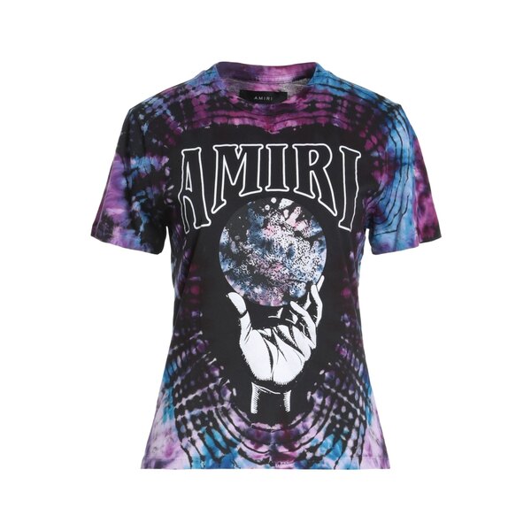 【貨物輸送無料】 アミリ レディース プルオーバー トップス T-shirts Purple