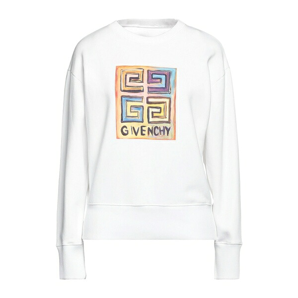 【貨物輸送無料】 ジバンシー レディース パーカー・スウェットシャツ アウター Sweatshirts White