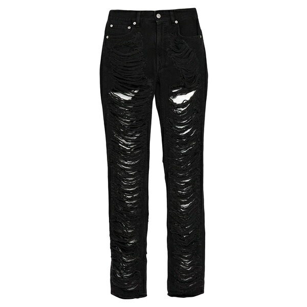 【送料無料】 マルタンマルジェラ レディース デニムパンツ ボトムス Jeans Black|asty