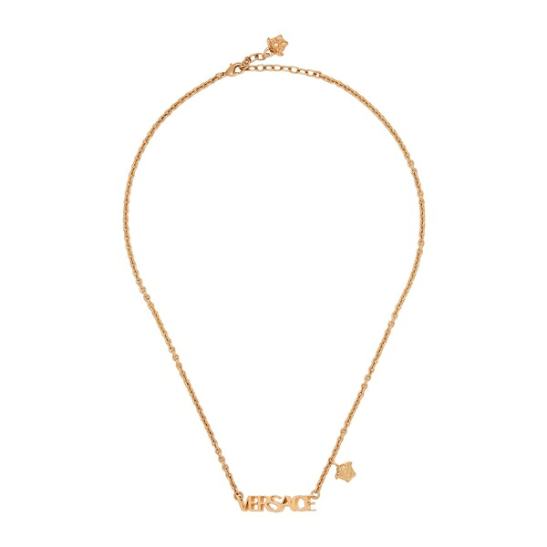 【送料無料】 ヴェルサーチ レディース ネックレス・チョーカー・ペンダントトップ アクセサリー Necklaces Gold|asty