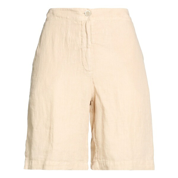 【貨物輸送無料】 １２０％リノ レディース 心地好いズボン下 ボトムス Shorts \u0026 Bermuda Shorts Beige