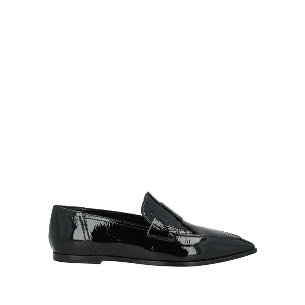 【貨物輸送無料】 エージーエル レディース スリッポン・ローファー シューズ Loafers Black