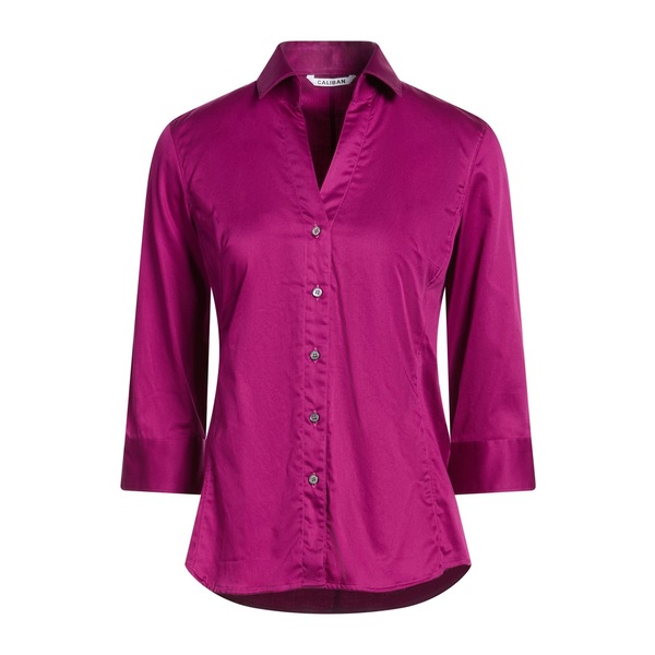 【送料無料】 キャリバン レディース シャツ トップス Shirts Purple｜asty